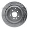 Dynamic Friction Co Brake Rotor Drilled And Slotted Silver, 631-11010R 631-11010R - alternate 5